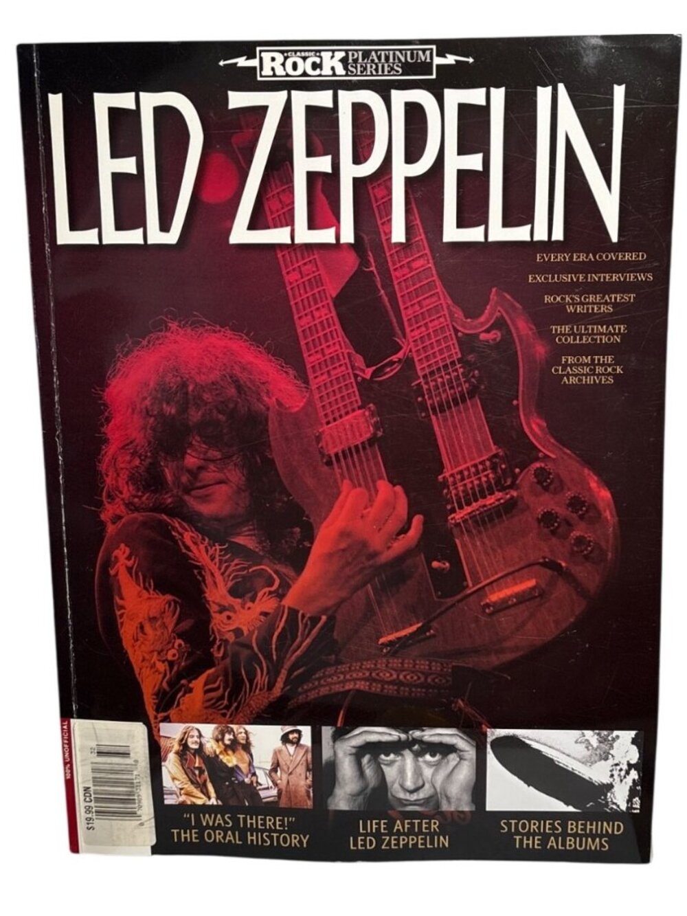 LED Zeppelin Magazine 2021 Special Classic Rock 5th Edition Band Interview Photo